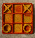 Resin epoxy tic tac toe